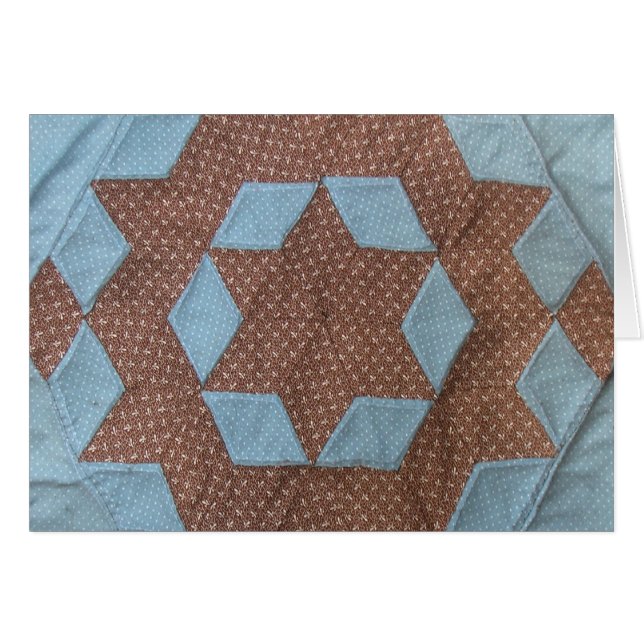 Tarjeta - Patrón de calderilla - Castillo (Anverso (Horizontal))