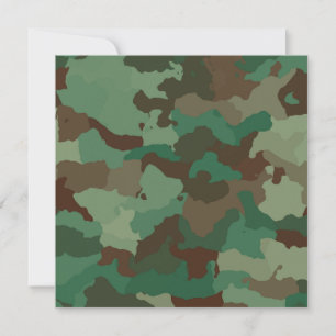 Tarjeta Patrón de camuflaje militar (Fuerzas Armadas)