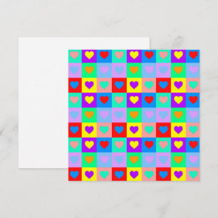 Tarjeta Patrón de corazón