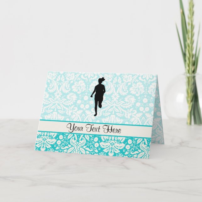 Tarjeta Patrón de Damasco; ejecución de Chica (Anverso)