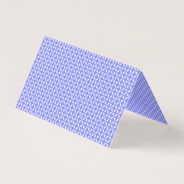 Tarjeta Patrón de diseño floral (Anverso)