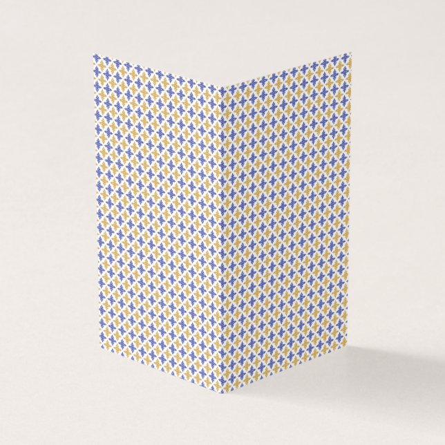 Tarjeta Patrón de flor (Exterior)