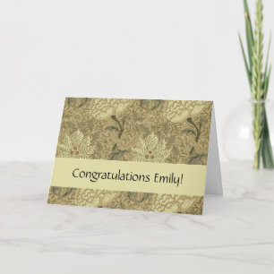 Tarjeta Patrón de fondo de escritorio de William Morris Wi