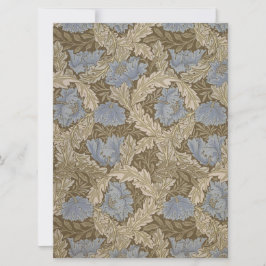 Tarjeta Patrón de guirnalda (por William Morris)