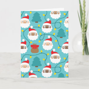 Tarjeta Patrón de Papá Noel