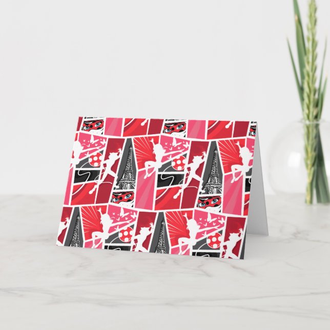 Tarjeta Patrón de París milagroso error de historieta (Anverso)