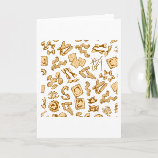 Tarjeta Patrón de Pasta Patrones de Pasta Amante Patrones
