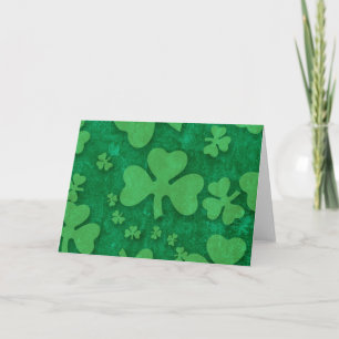 Tarjeta Patrón de Shamrock