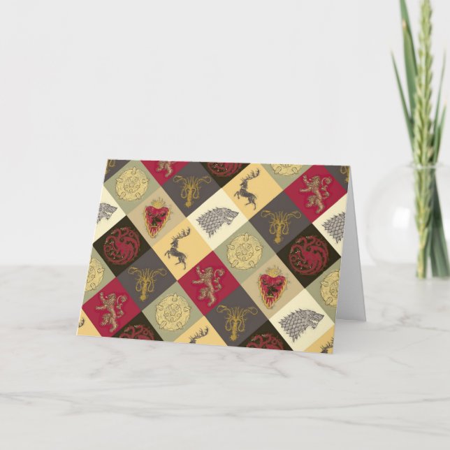 Tarjeta Patrón de Sigil de Juego de Tronos (Anverso)