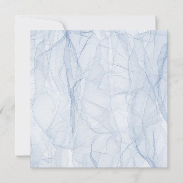 Tarjeta Patrón de sombra azul (Anverso)