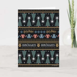 Tarjeta Patrón de suéter navideño de HARRY POTTER™
