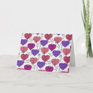 Tarjeta Patrón de yoga   Patrón sin fisuras de yoga 4