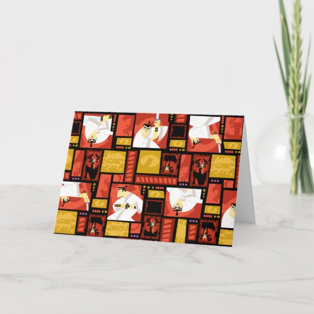 Tarjeta Patrón del panel de arte de caracteres Samurai Jac (Anverso)