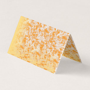 Tarjeta Patrón textil con un vibrante naranja y dorado