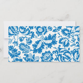 Tarjeta Patrón veneciano (de William Morris)