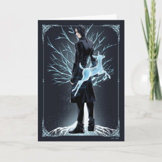 Tarjeta Patrono de Doe de Anime Severus Snape
