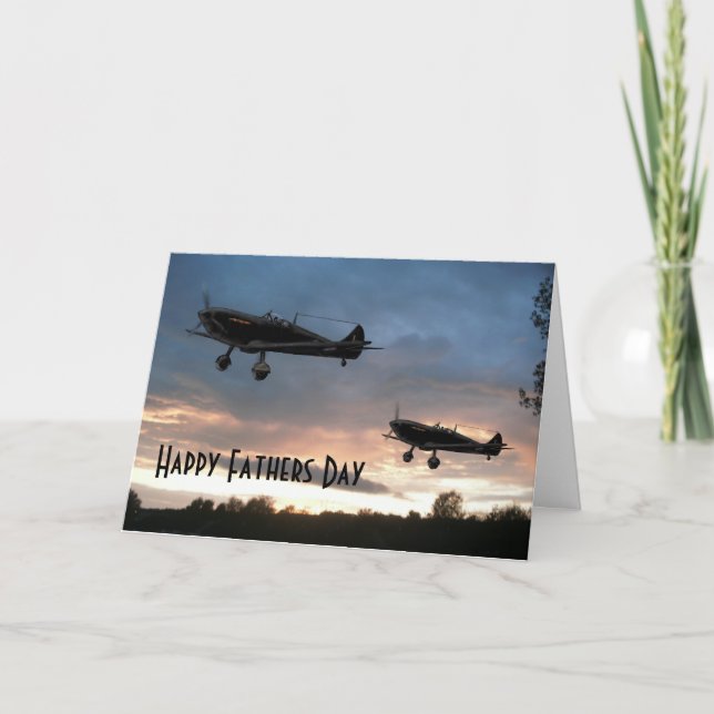 Tarjeta Patrulla del amanecer, feliz día del padre (Anverso)