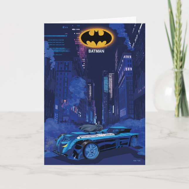 Tarjeta Patrulla nocturna de la ciudad de Batman Gotham (Anverso)