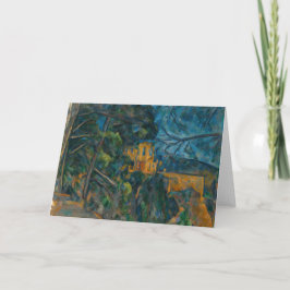 Tarjeta Paul Cezanne - Chateau Noir