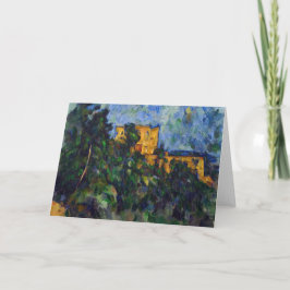 Tarjeta Paul Cezanne - Chateau Noir