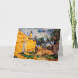 Tarjeta Paul Cezanne - La Cabaña de Jourdan