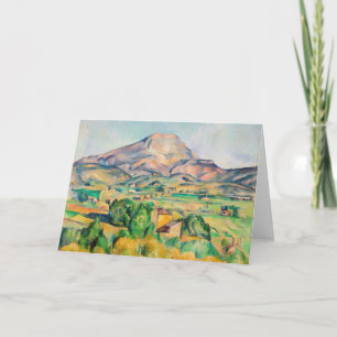 Tarjeta Paul Cezanne - Mont Sainte-Victoire
