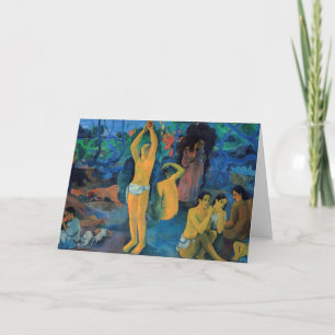 Tarjeta Paul Gauguin - ¿De dónde venimos?