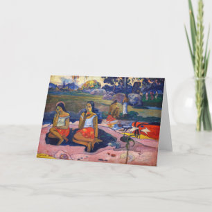 Tarjeta Paul Gauguin - Fuente Sagrada, Dulces Sueños