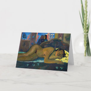 Tarjeta Paul Gauguin - Nunca más / O Taiti