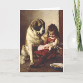 Tarjeta Paul Hermann Wagner: Mejores Amigos Arte Victorian