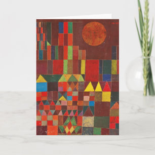 Tarjeta Paul Klee Art