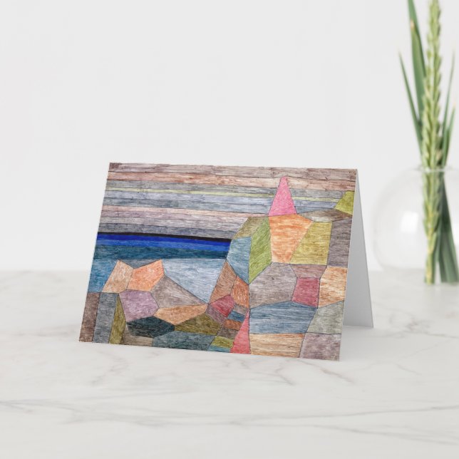 Tarjeta Paul Klee | Promontorio Ph | (Anverso)