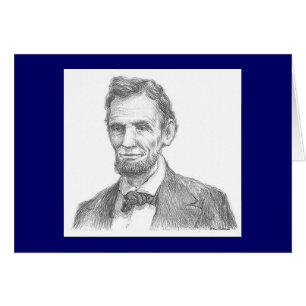 Tarjeta Paul McGehee "Abraham Lincoln"