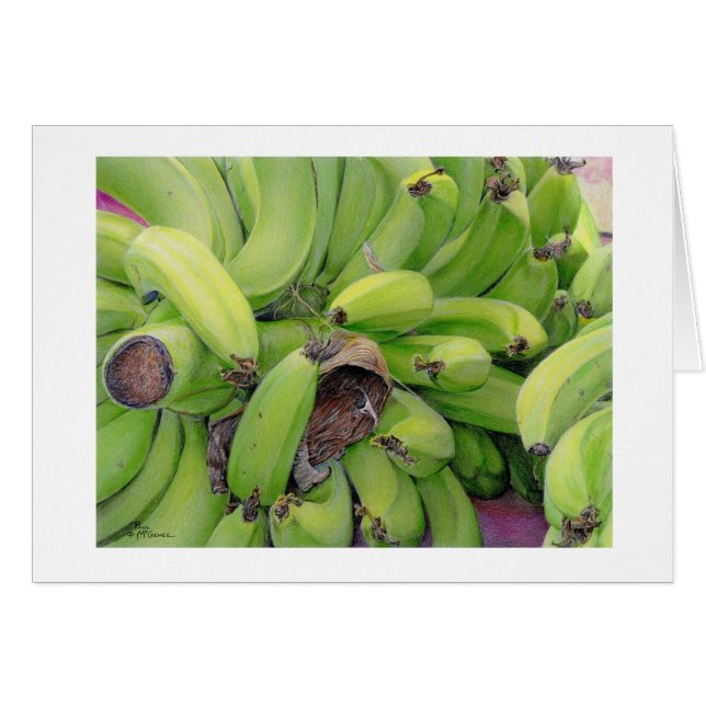 Tarjeta Paul McGehee "Bananas" (Anverso (Horizontal))
