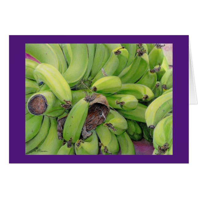 Tarjeta Paul McGehee "Bananas" (Anverso (Horizontal))