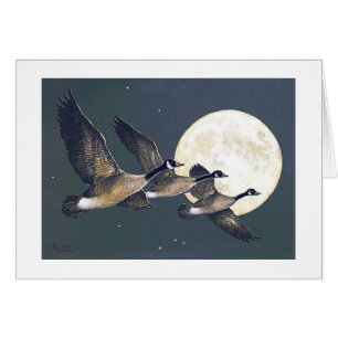 Tarjeta Paul McGehee "Canadian Moonlight"