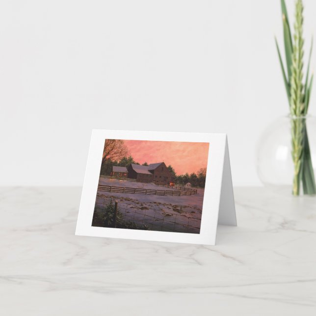 Tarjeta Paul McGehee "Eve Navidades" (Anverso)