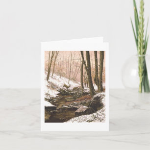 Tarjeta Paul McGehee "First Snow"