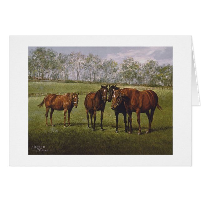 Tarjeta Paul McGehee "Los últimos días de verano" (Anverso (Horizontal))