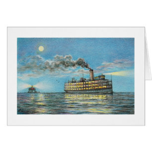 Tarjeta Paul McGehee "Moonlit Run"