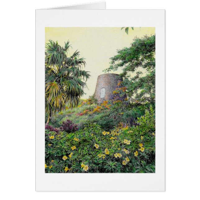 Tarjeta Paul McGehee "Nevis - Golden Glow" (Frente)