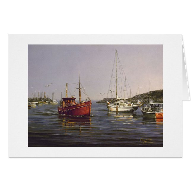 Tarjeta Paul McGehee "Pening Rockport" (Anverso (Horizontal))