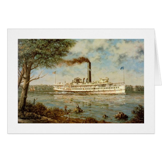 Tarjeta Paul McGehee "St Johns" sobre el río Potom (Anverso (Horizontal))