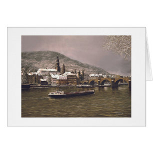 Tarjeta Paul McGehee "Winter in Heidelberg"