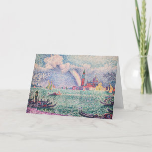 Tarjeta Paul Signac - Arcoíris, Venecia