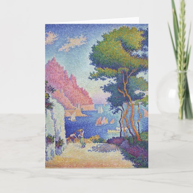 Tarjeta Paul Signac - Capo di Noli (Anverso)