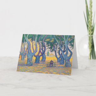 Tarjeta Paul Signac - Place des Lices, Saint-Tropez