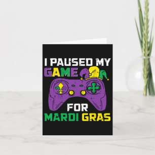 Tarjeta Pausa Mi Juego Para El Control De Videojuegos Mard