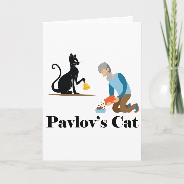 Tarjeta Pavlov y su curiosa psicología (Anverso)