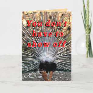Tarjeta Pavo real card2-customize